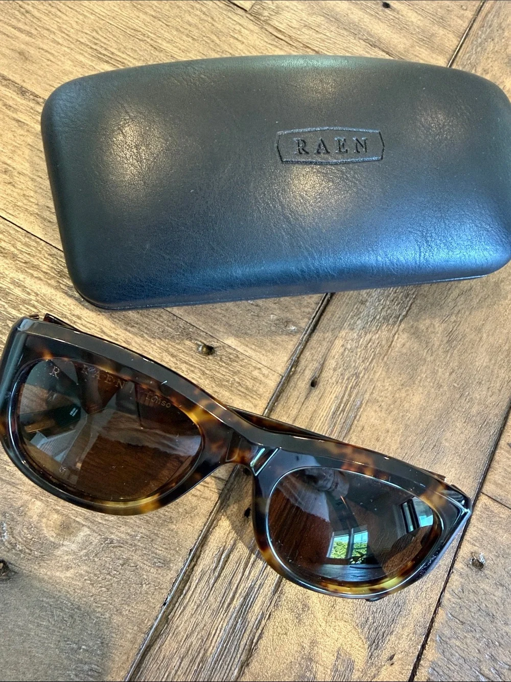 RAEN Lonso Ristretto Tortoise Aria Sunglasses 53mm + Case